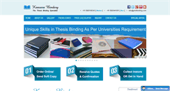 Desktop Screenshot of phdbinding.com